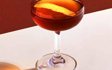 Mezcal cocktail “Maximillian Affair”