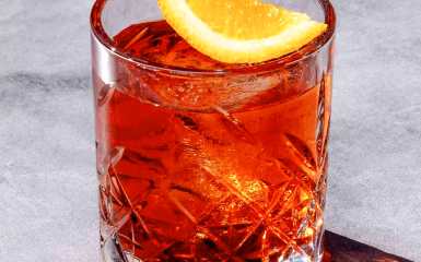 Mezcal cocktail “Mezcal Negroni”