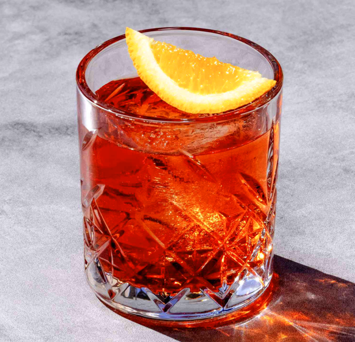 Mezcalcocktail “Mezcal Negroni”