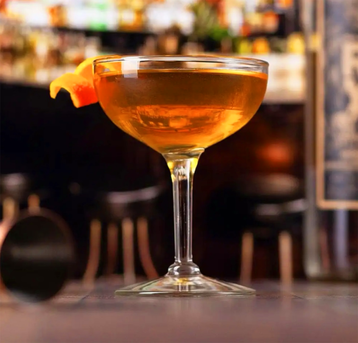 Mezcal cocktail “Sforzando”