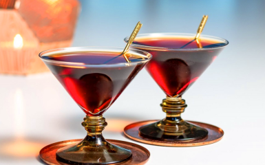 Mezcal cocktail “The Last Mechanical Art”