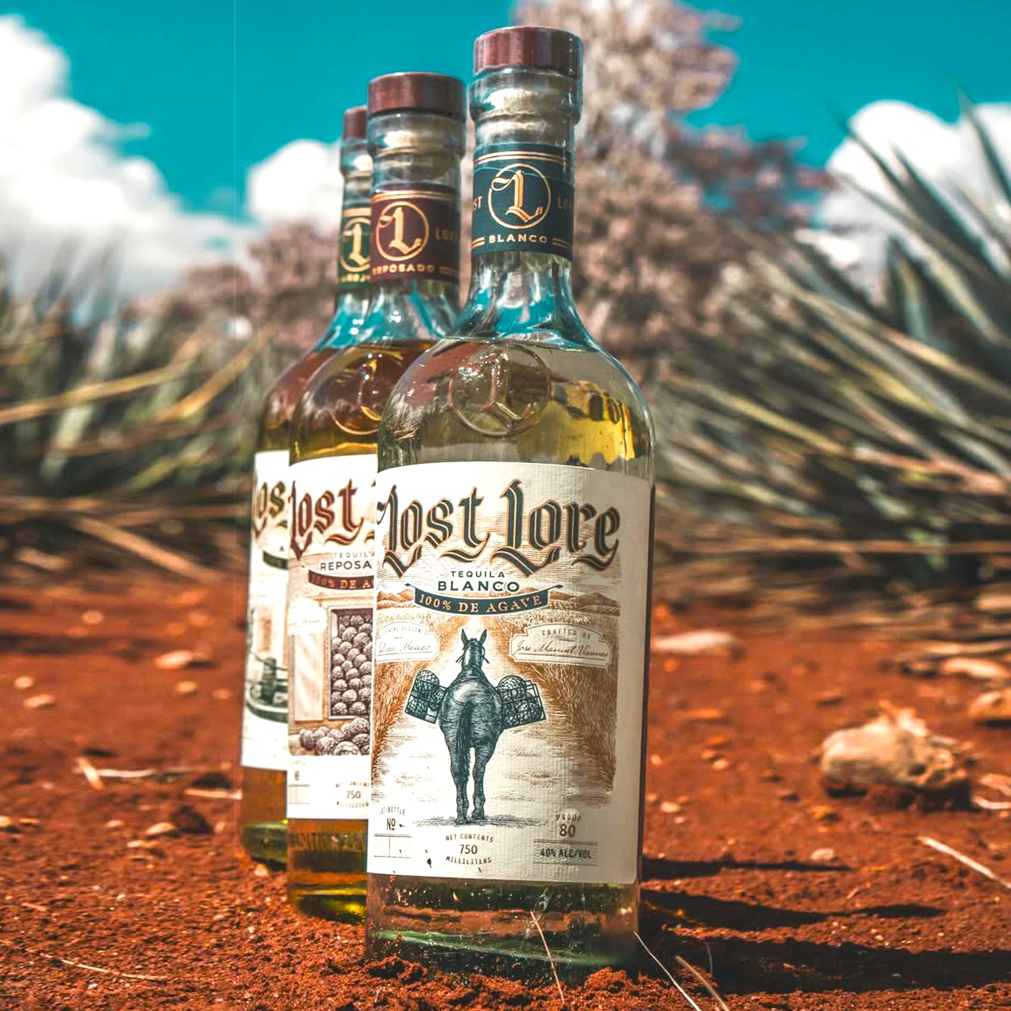 Tequila Lost Lore, Blanco 40% ABV