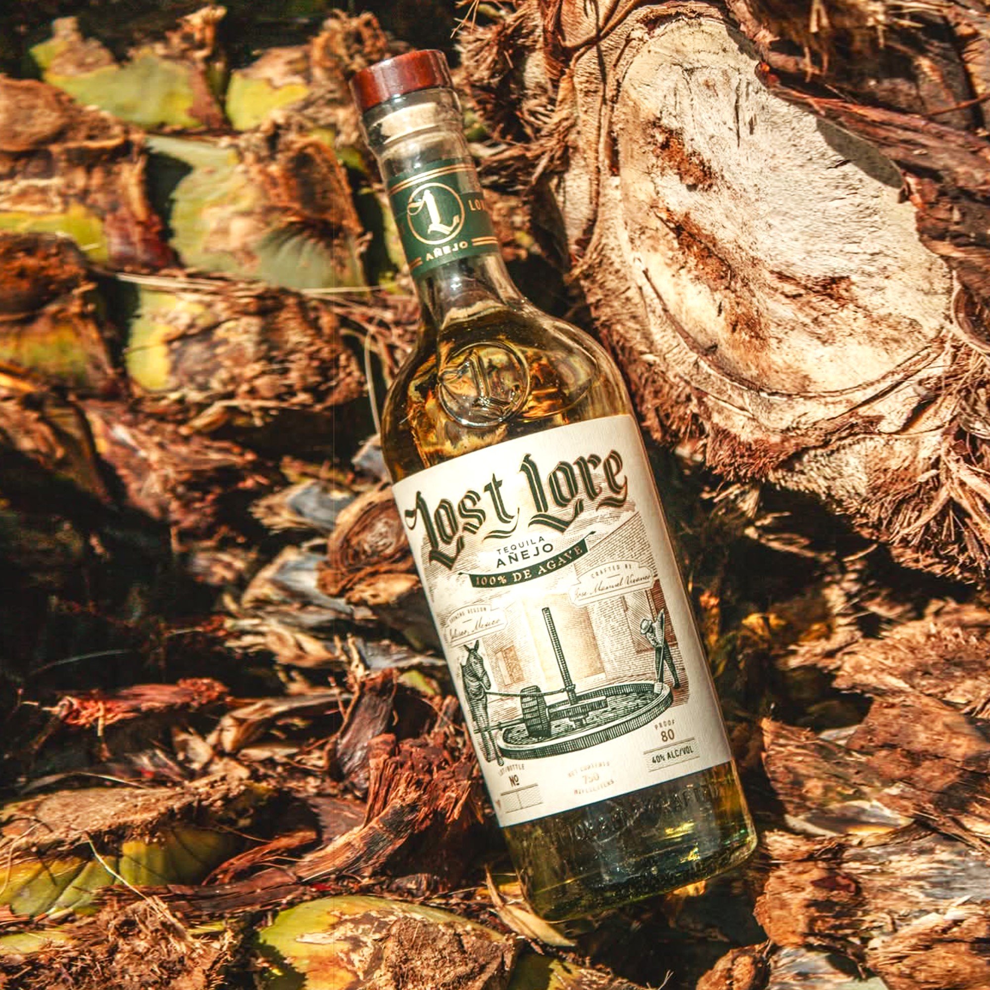 Tequila Lost Lore, Añejo 40% ABV